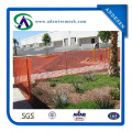 PE Orange Plastic Safety Mesh Fence, Orange-Red Plastic Safety Fence